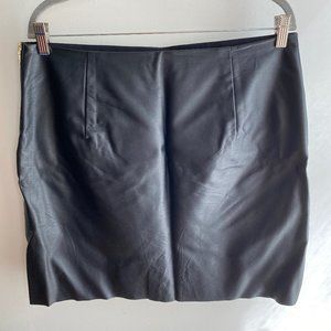 Club Monaco Faux Leather Skirt 12